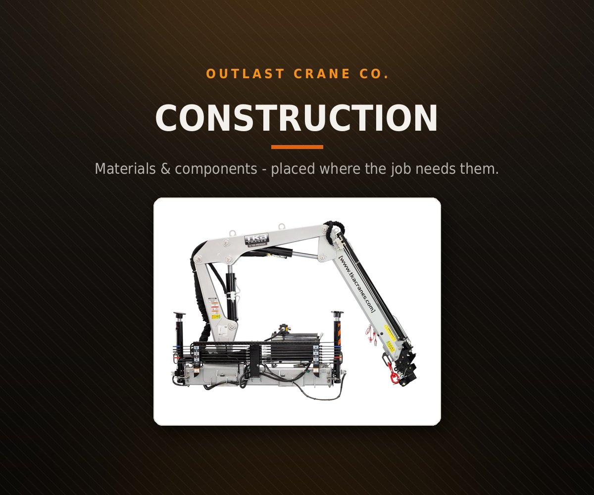 Outlast crane working in Construction