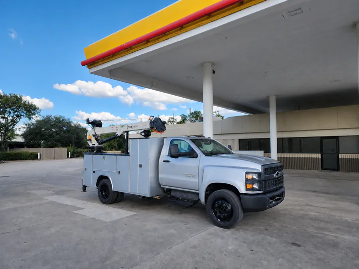 Completed TKA 8800 service truck shown in an operating environment